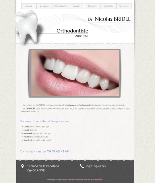 Dr. Nicolas BRIDEL, Orthodontiste